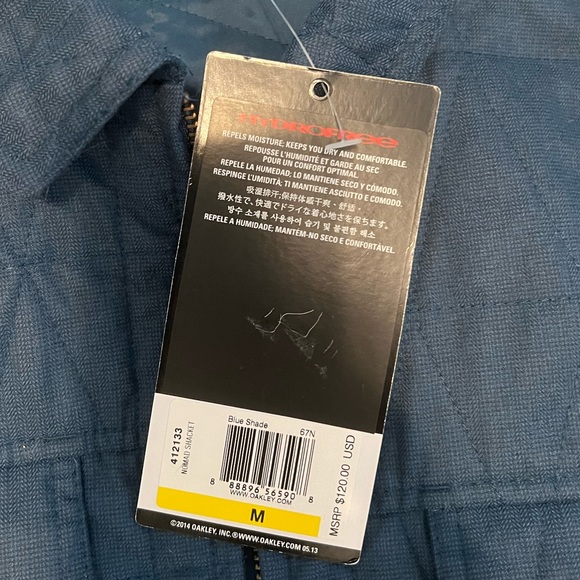 NEW Oakley mens jacket never worn size medium - Picture 5 of 5